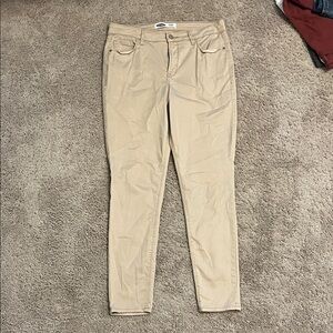 Old Navy Beige Rockstar Pants